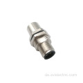 M12-5 Pins männliche und weibliche Bulkhead-Mount-Stecker